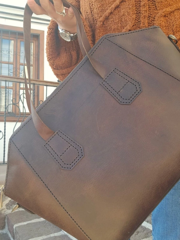 Deri CNT921 Canta Sablonu (GIVENCHY MODEL)