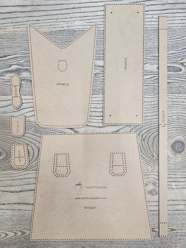 Deri CNT921 Canta Sablonu (GIVENCHY MODEL)