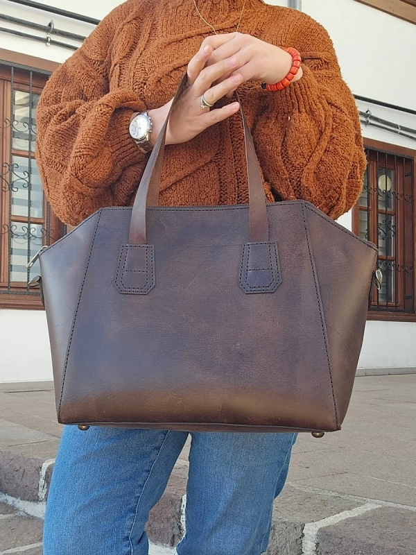 Deri CNT921 Canta Sablonu (GIVENCHY MODEL)