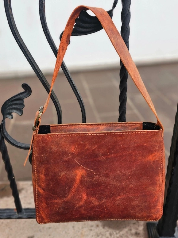 Deri CNT211 Canta Sablonu (MANGO)