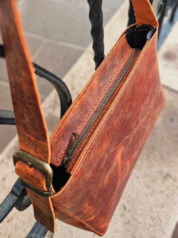 Deri CNT211 Canta Sablonu (MANGO)