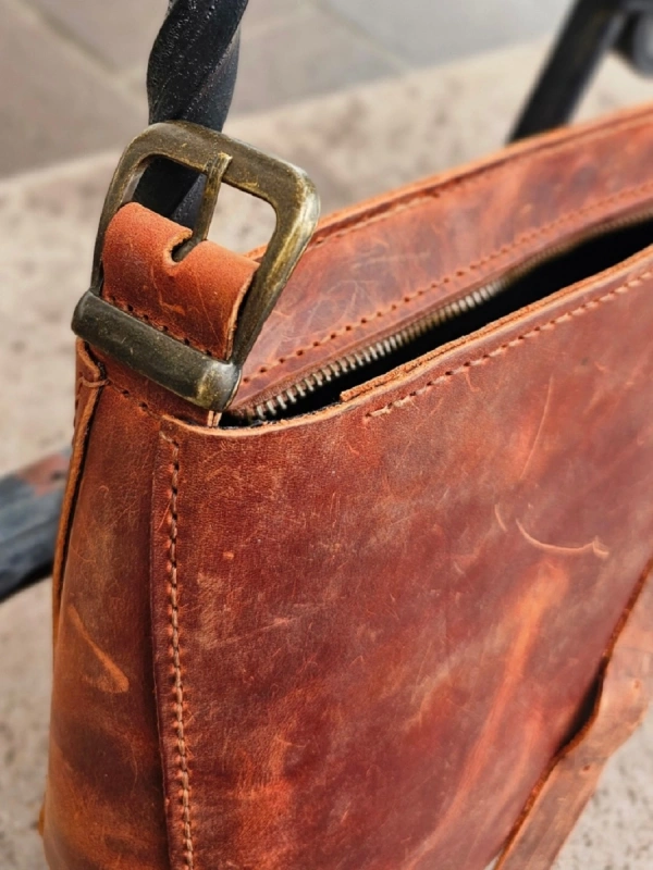 Deri CNT211 Canta Sablonu (MANGO)