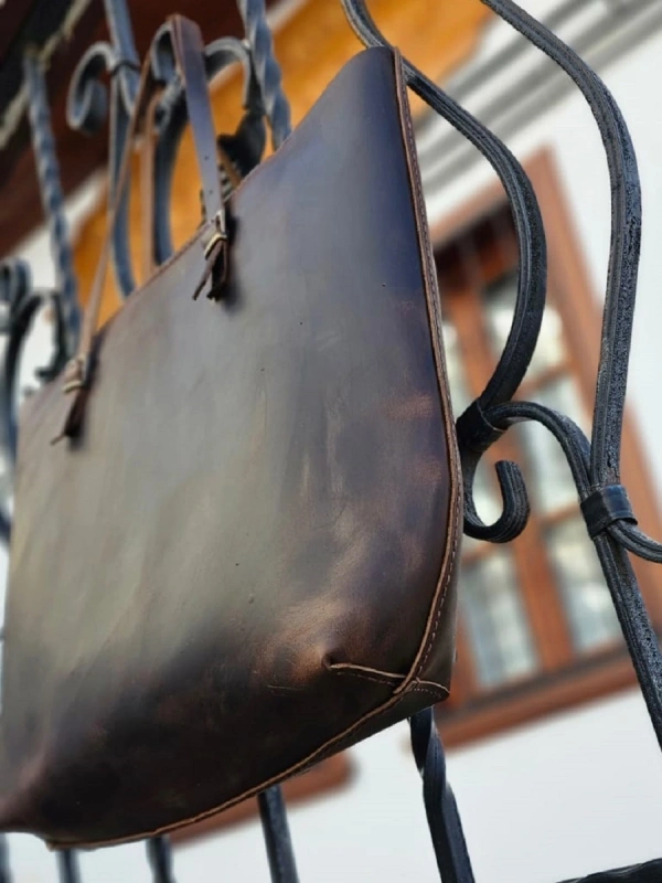 Deri CNT711 Canta Sablonu (YARGICI)