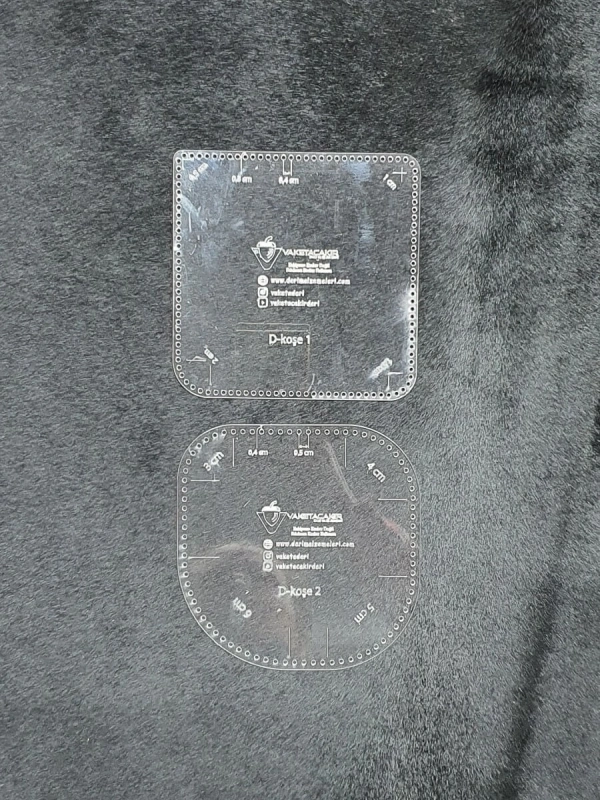 Deri Köşe Cetvel Setler