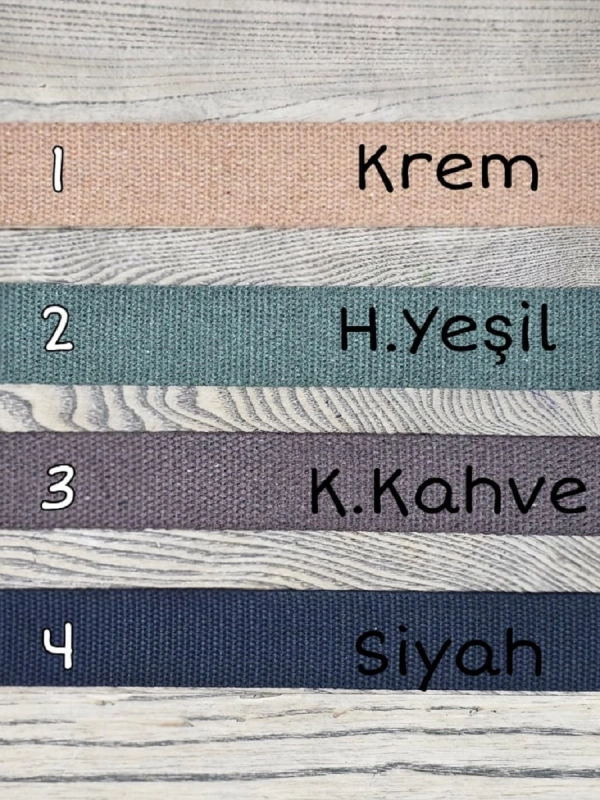Dokuma Kolon Pamuklu 4cm