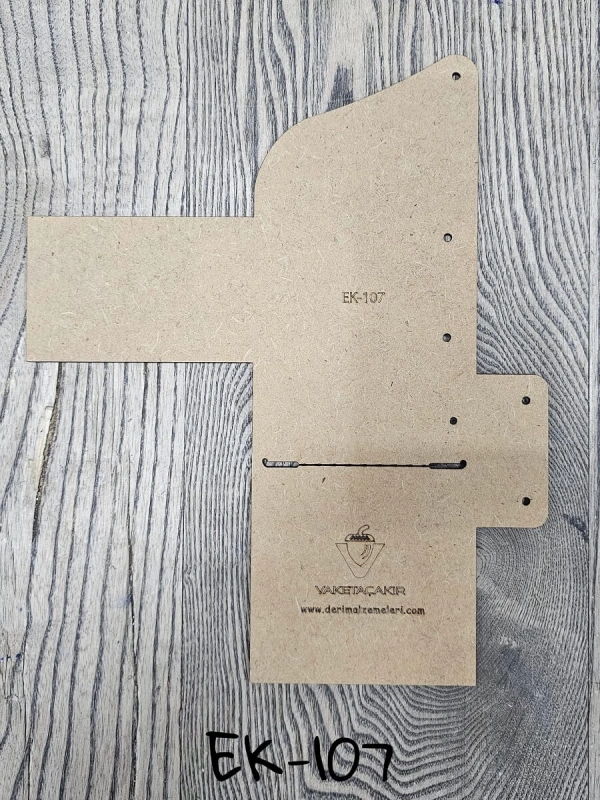 Deri EK107 Kartlık Sablonu