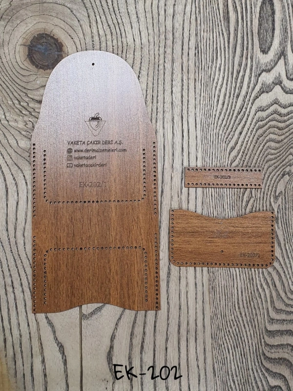 EK-202 Ahşap Kartlık Şablonu