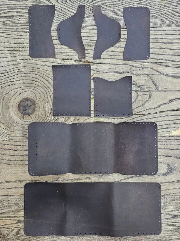 Kendin Yap Kit - EK-209 - 3Katlı Deri Cüzdan