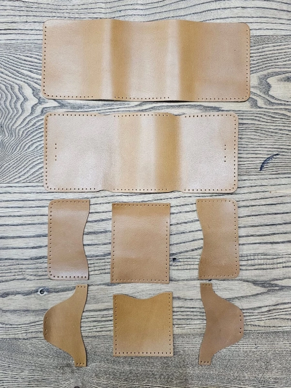 Kendin Yap Kit - EK-209 - 3Katlı Deri Cüzdan