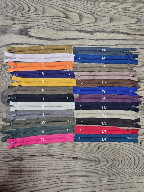 Fermuar (20cm) Plastik Cüzdan İçi