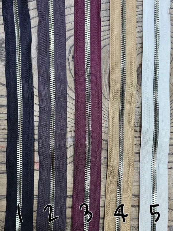 Fermuar (Antik) Plastik Diş Çift Taraflı Metrelik