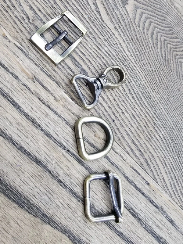 Fırçalı Antik 2 cm Metal Aksesuar