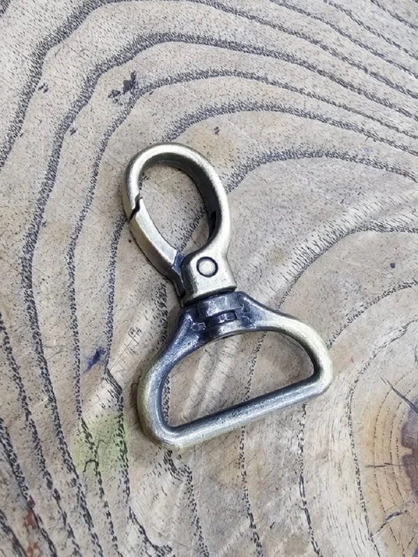 Fırçalı Antik 2.5 cm Metal Aksesuar