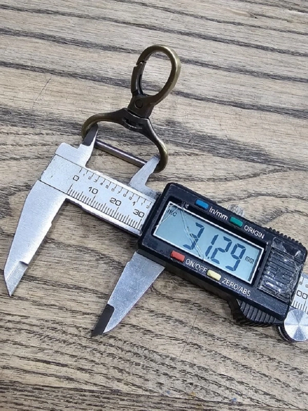 Fırçalı Antik 3 cm Metal Aksesuar