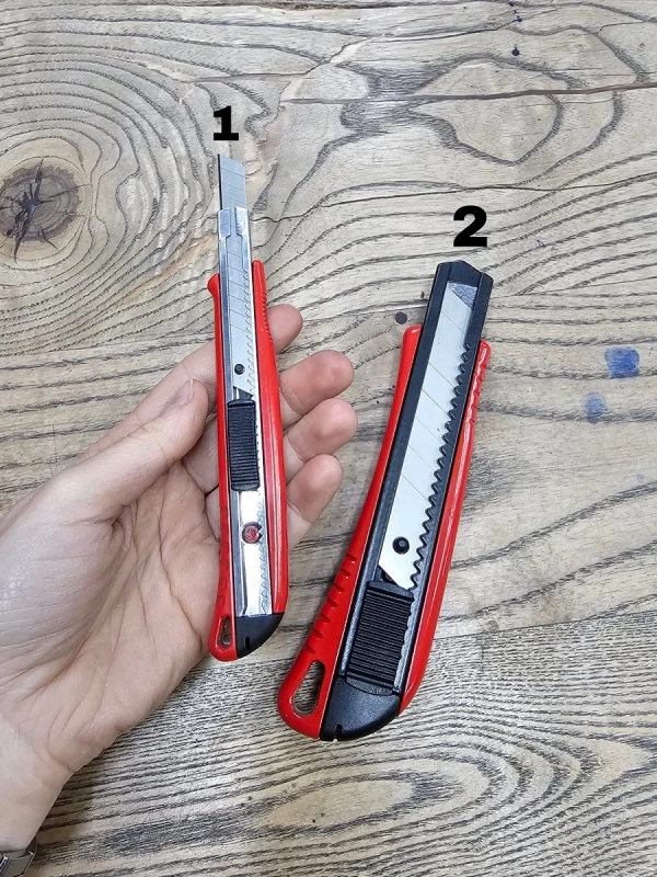 Metal Gövde Maket Bıçağı Büyük Boy