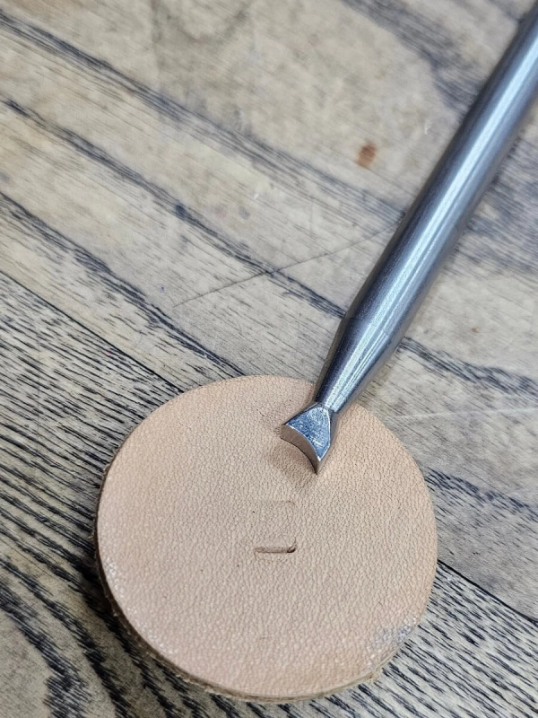 Deri Baskı VC-032 Dik Aci Gölgelendirme Stamp