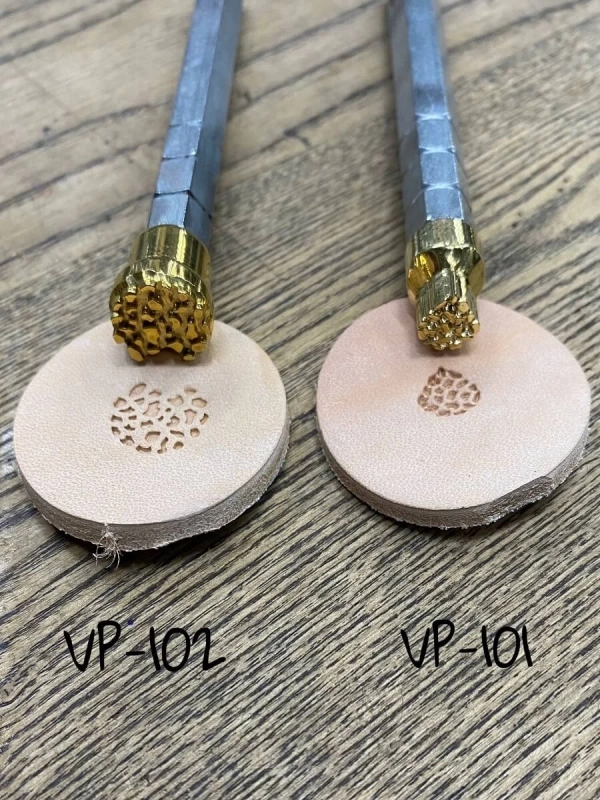 Deri Baskı VP101-102 Pirinc Stamp