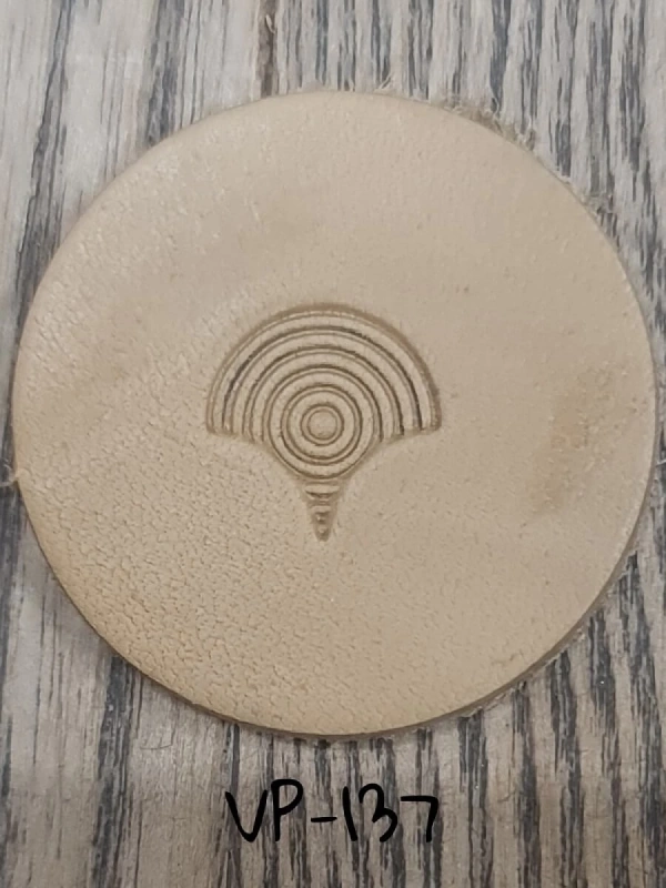 Deri Baskı VP137 Pirinc Stamp