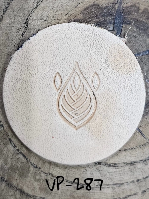 Deri Baskı VP287 Pirinc Stamp