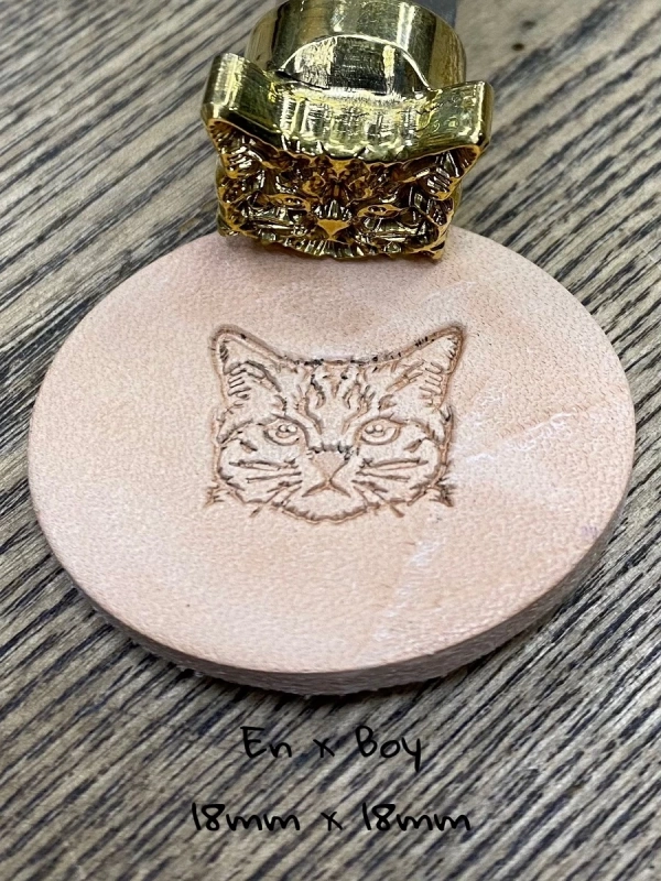 Deri Baskı VP371 Pirinc Stamp