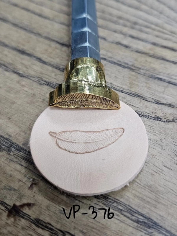 Deri Baskı VP376 Pirinc Stamp