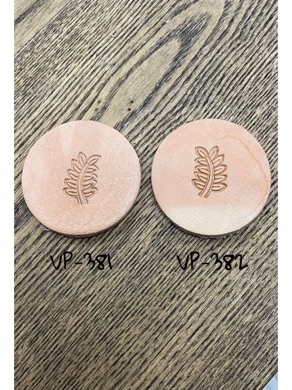 Deri Baskı VP381-382 Pirinc Stamp