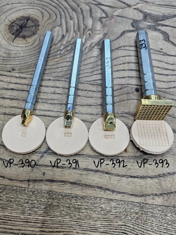 Deri Baskı VP390-391-392-393 Pirinc Stamp