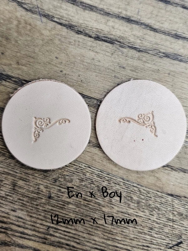 Deri Baskı VP401-402 Pirinc Stamp