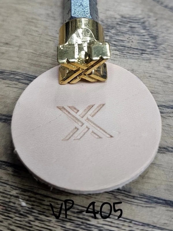 Deri Baskı VP405 Pirinc Stamp