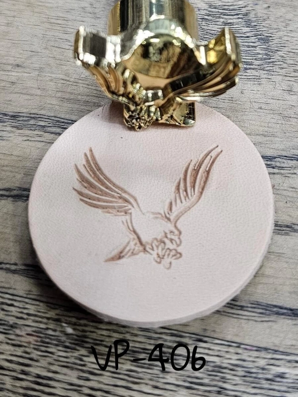 Deri Baskı VP406 Pirinc Stamp