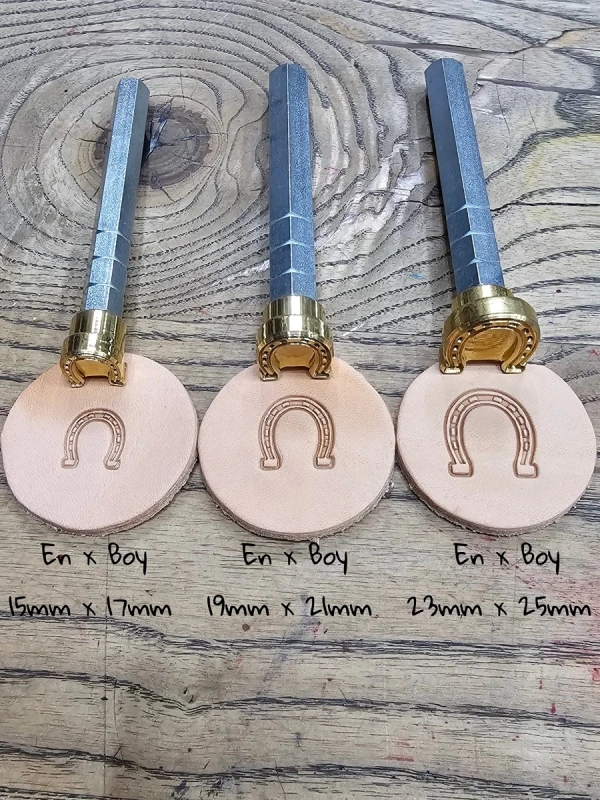 Deri Baskı VP413-414-415 Pirinc Stamp