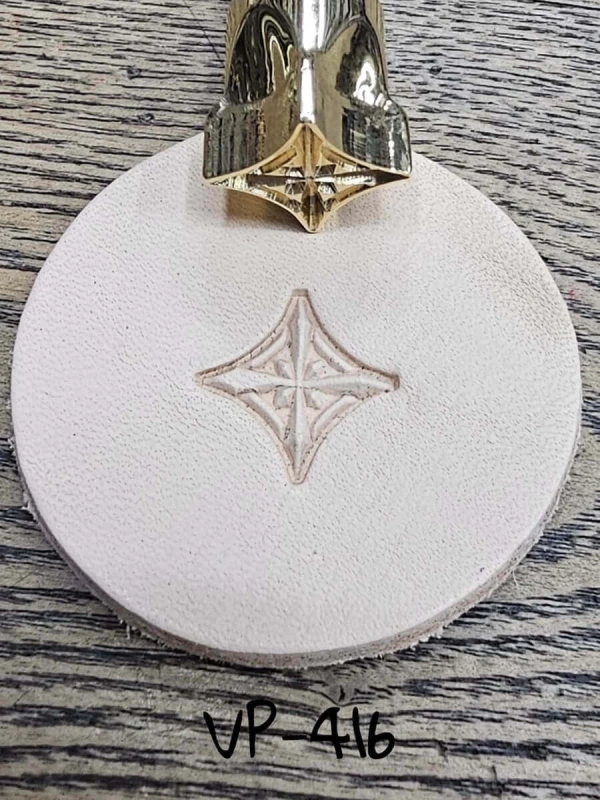 Deri Baskı VP416 Pirinc Stamp