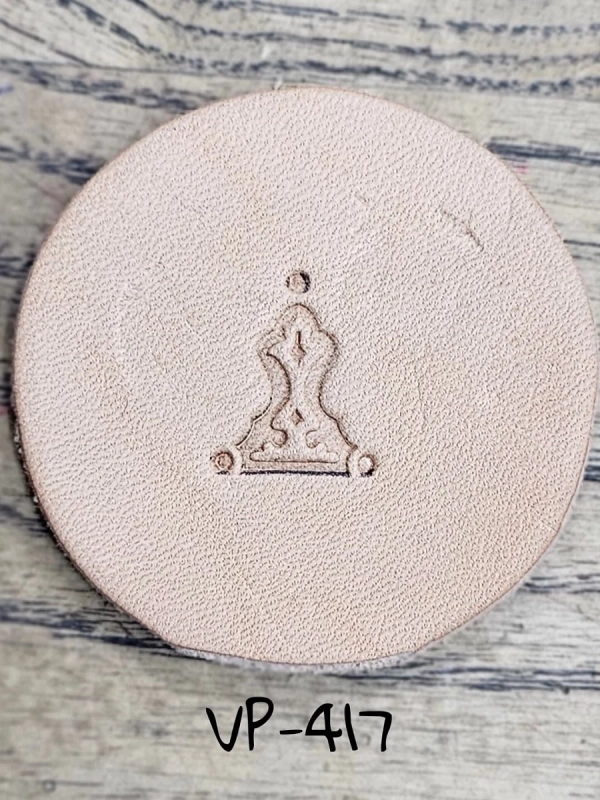 Deri Baskı VP417 Pirinc Stamp