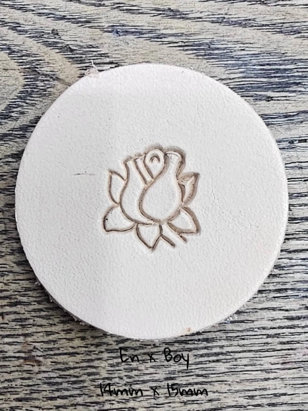 Deri Baskı VP418 Pirinc Stamp