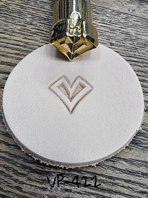 Deri Baskı VP422 Pirinc Stamp