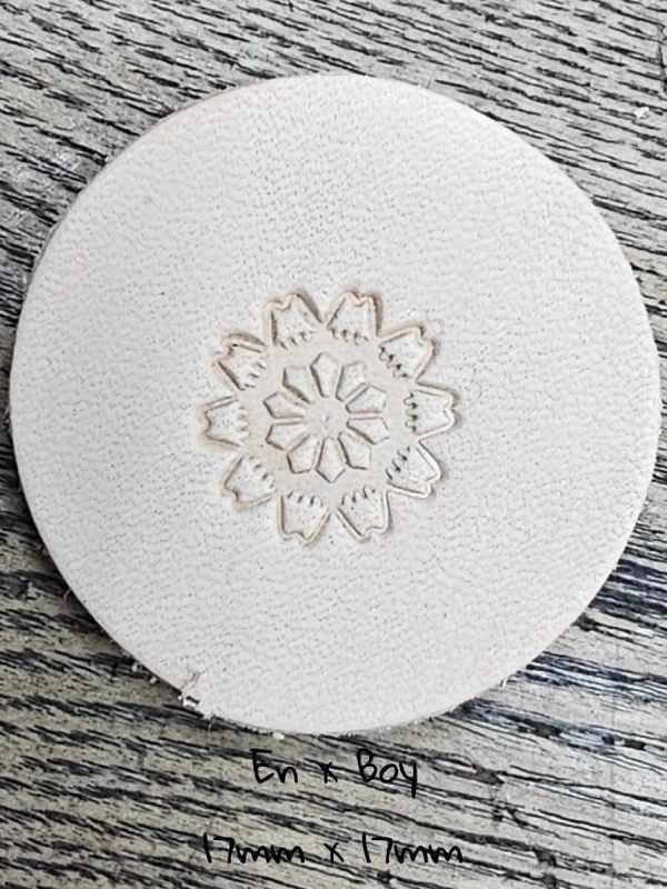 Deri Baskı VP423 Pirinc Stamp