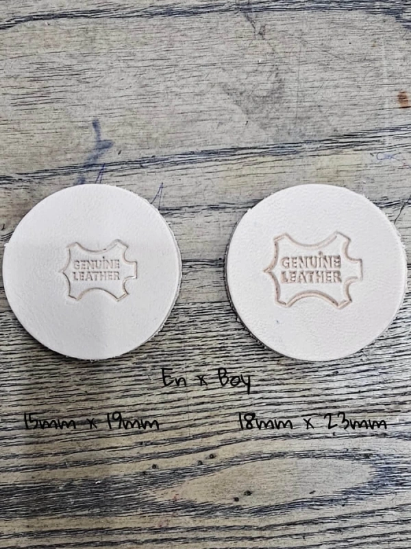 Deri Baskı VP424-425 Pirinc Stamp