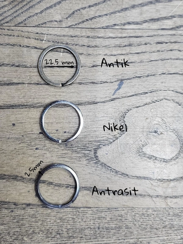 Anahtarlık Yassı (22,5mm)