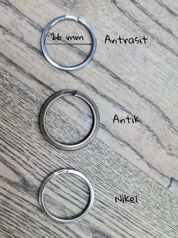 Anahtarlık Yassı (26mm)