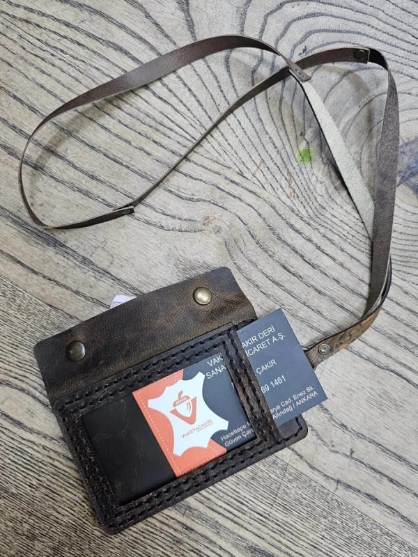 Deri YKR101 Yaka Kart Sablon