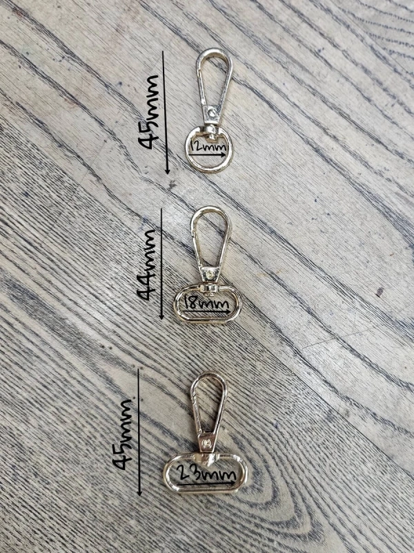 Zamak Kanca (Papağan) Metali (Gold)