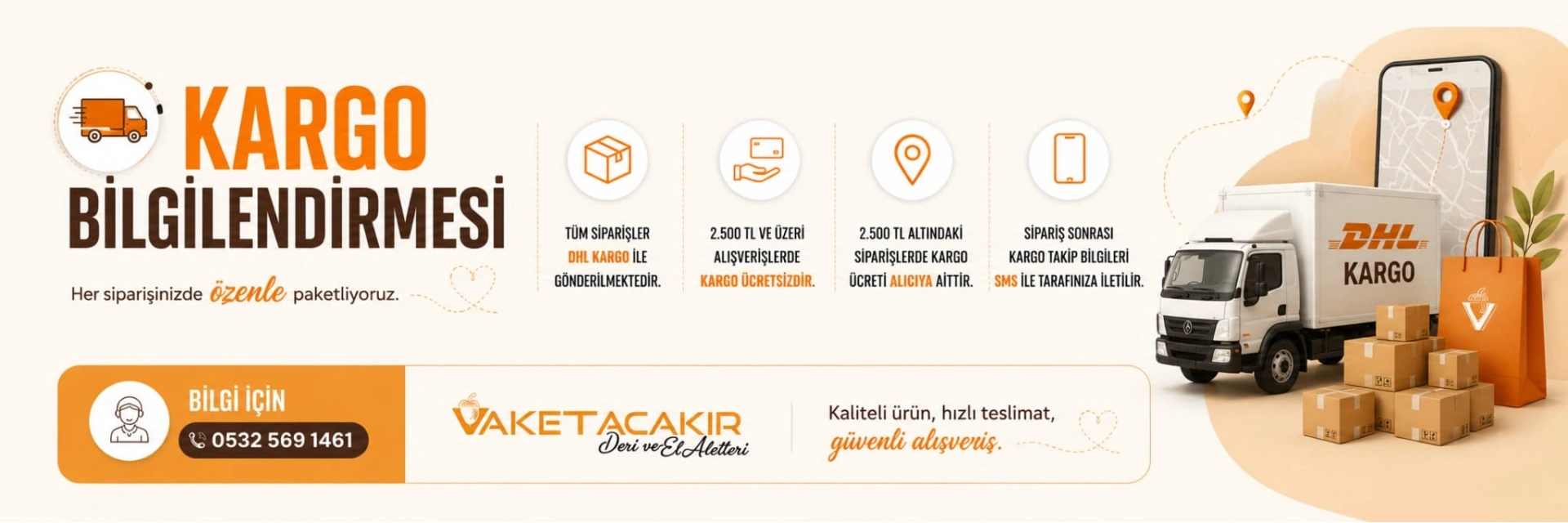 KARGO BİLGİLENDİRMESİ