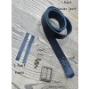 Kemer Set - Siyah - 4cm
