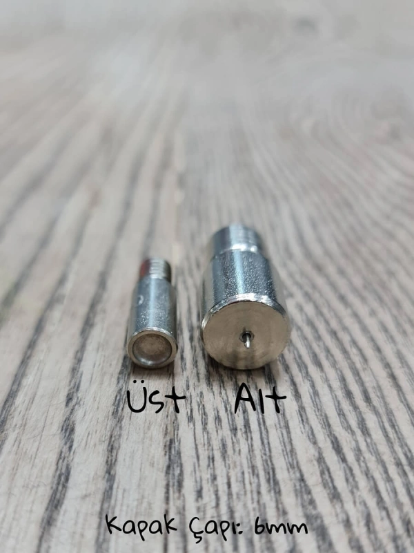 0 No Rivet (Perçin-Toruk) Kalıbı (6mm)