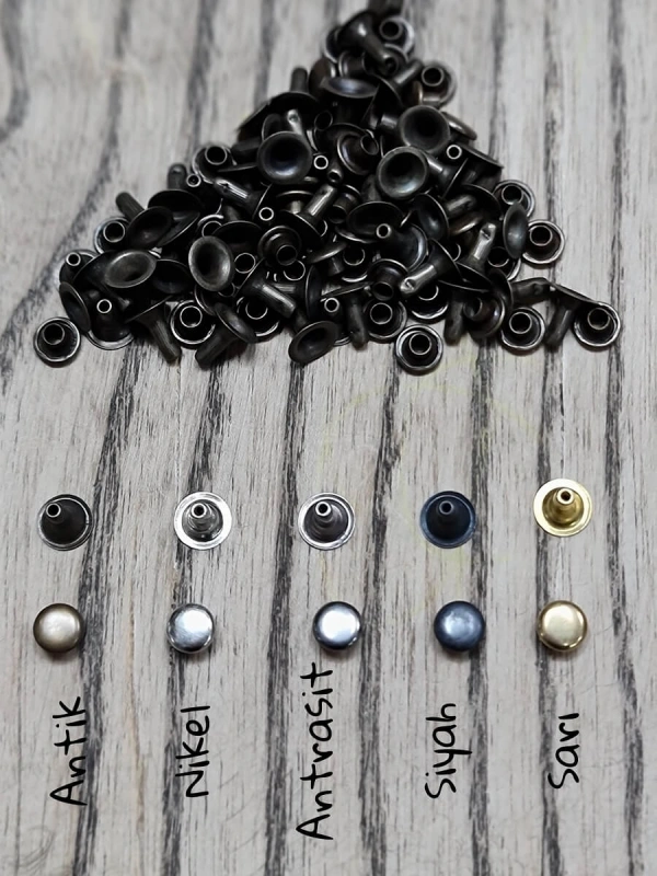 0 No Rivet (Perçin-Toruk ) Kapsül (6mm)