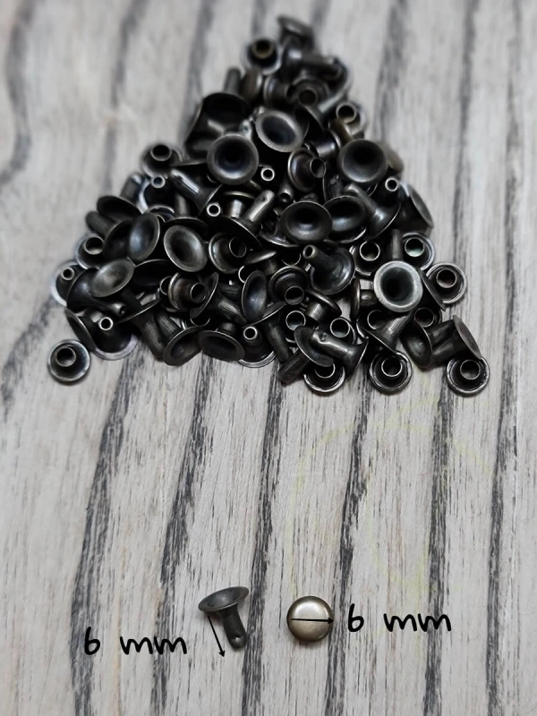 0 No Rivet (Perçin-Toruk ) Kapsül (6mm)