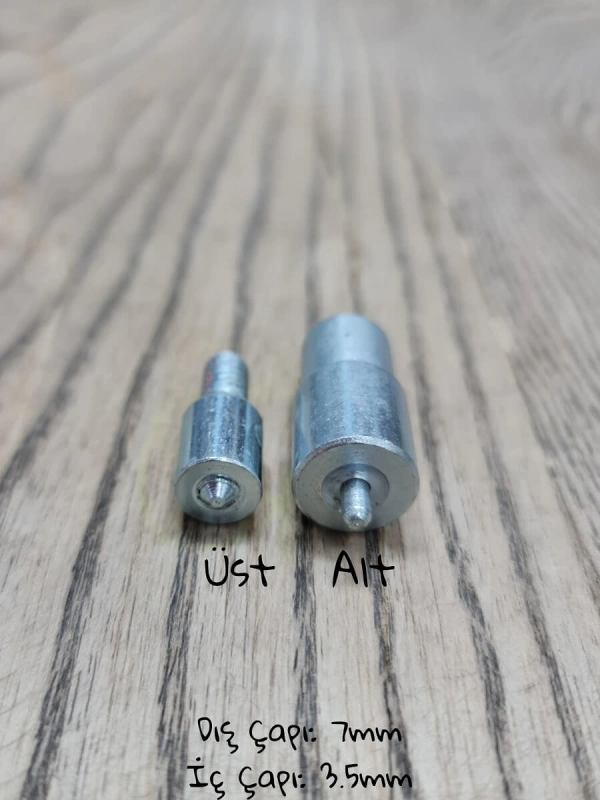 17 No Kuş Gözü Kalıbı (İç çap x Dış çap : 3.5mm x 7mm)