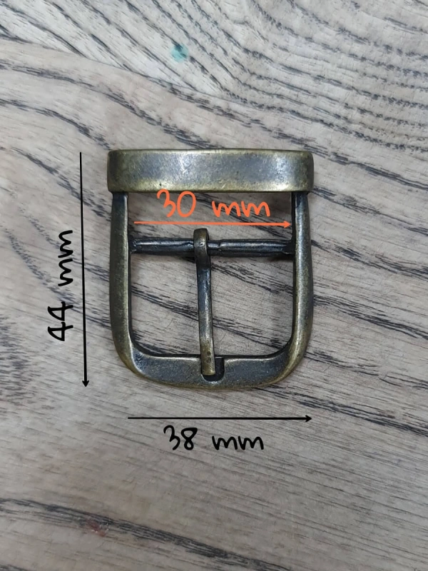 30 mm İtalyan Toka Metali