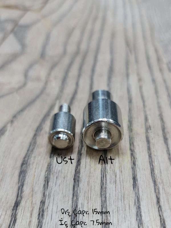 5 No Kuş Gözü Kalıbı (İç çap x Dış çap : 7.5mm x 15mm)