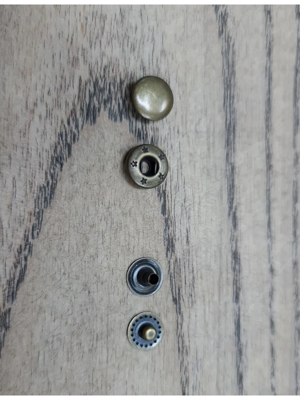 51 No (Vt2) Antik Pirinç Çıt Çıt Kapsül (10mm)